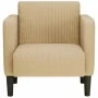 Armchair with light green-gray corduroy fabric armrests 54 cm by , Armchairs - Ref: Foro24-4100519, Price: 120,23 €, Discount: %