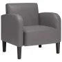 Sessel mit grauen Armlehnen, 54 cm Kunstleder. von , Sessel - Ref: Foro24-4100531, Preis: 113,36 €, Rabatt: %
