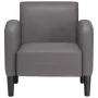 Sessel mit grauen Armlehnen, 54 cm Kunstleder. von , Sessel - Ref: Foro24-4100531, Preis: 113,36 €, Rabatt: %