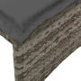 3-piece garden dining set with gray synthetic rattan cushions by , Garden sets - Ref: Foro24-4104136, Price: 193,16 €, Discou...