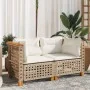 Corner garden sofas with 2 synthetic rattan beige cushions by , Outdoor sofas - Ref: Foro24-365937, Price: 191,48 €, Discount: %