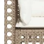 Corner garden sofas with 2 synthetic rattan beige cushions by , Outdoor sofas - Ref: Foro24-365937, Price: 191,48 €, Discount: %