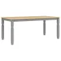 Panama 7-piece dining set made of solid gray pine wood by , Furniture sets for kitchens and dining rooms - Ref: Foro24-334521...