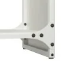 White firewood rack 40x30x80 cm Cold rolled steel by , Firewood bags and holders - Ref: Foro24-864232, Price: 57,77 €, Discou...