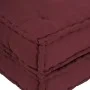 Puf modular tela granate 70x70x36 by , Cushions for chairs and sofas - Ref: Foro24-4019031, Price: 117,18 €, Discount: %