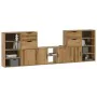 Muebles de TV 5 uds. con almacenaje "ODDA" madera maciza pino von , TV-Möbel - Ref: Foro24-3365368, Preis: 264,60 €, Rabatt: %