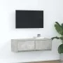 Mueble de TV de madera de ingeniería gris hormigón 80x31x25,5cm by , TV Furniture - Ref: Foro24-861514, Price: 52,55 €, Disco...