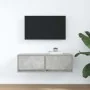 Mueble de TV de madera de ingeniería gris hormigón 80x31x25,5cm by , TV Furniture - Ref: Foro24-861514, Price: 52,55 €, Disco...