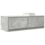 Mueble de TV de madera de ingeniería gris hormigón 80x31x25,5cm by , TV Furniture - Ref: Foro24-861514, Price: 52,55 €, Disco...