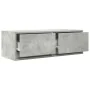 Mueble de TV de madera de ingeniería gris hormigón 80x31x25,5cm by , TV Furniture - Ref: Foro24-861514, Price: 52,55 €, Disco...