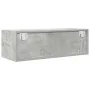 Mueble de TV de madera de ingeniería gris hormigón 80x31x25,5cm by , TV Furniture - Ref: Foro24-861514, Price: 52,55 €, Disco...