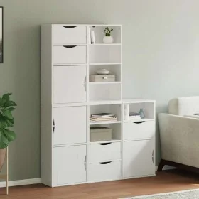 Armarios auxiliares 5 uds "ODDA" blanco 40x24x79 cm madera pino von , Sideboards - Ref: Foro24-3365363, Preis: 278,43 €, Raba...