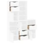 Armarios auxiliares 5 uds "ODDA" blanco 40x24x79 cm madera pino de , Aparadores - Ref: Foro24-3365363, Precio: 278,43 €, Desc...