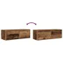 Muebles de TV 2 uds 80x31x25,5 cm Madera ingeniería envejecida de , Muebles TV - Ref: Foro24-861523, Precio: 92,12 €, Descuen...