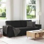 Sofá de 3 plazas terciopelo negro 180 cm de , Sofás - Ref: Foro24-4105035, Precio: 260,80 €, Descuento: %