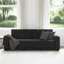Sofá de 3 plazas terciopelo negro 180 cm de , Sofás - Ref: Foro24-4105035, Precio: 260,80 €, Descuento: %