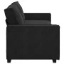 Sofá de 3 plazas terciopelo negro 180 cm de , Sofás - Ref: Foro24-4105035, Precio: 260,80 €, Descuento: %