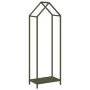 Olivengrüner Holzstapel 40x25x120 cm Kaltgewalzter Stahl von , Brennholztaschen und -halter - Ref: Foro24-864302, Preis: 50,3...