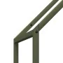 Olivengrüner Holzstapel 40x25x120 cm Kaltgewalzter Stahl von , Brennholztaschen und -halter - Ref: Foro24-864302, Preis: 50,3...