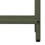 Olivengrüner Holzstapel 40x25x120 cm Kaltgewalzter Stahl von , Brennholztaschen und -halter - Ref: Foro24-864302, Preis: 50,3...