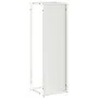 White firewood holder 25x25x80 cm Cold rolled steel by , Firewood bags and holders - Ref: Foro24-864264, Price: 43,26 €, Disc...