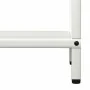 White firewood rack 40x25x120 cm Cold rolled steel by , Firewood bags and holders - Ref: Foro24-864300, Price: 50,36 €, Disco...