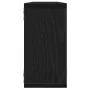 Würfelregale für die Wand, 4 Stück, Schwarz-Eiche, 100x15x30 cm. von , Regale und Regale - Ref: Foro24-862059, Preis: 64,37 €...