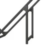 Schwarzer Holzstapel 100x25x100 cm Kaltgewalzter Stahl von , Brennholztaschen und -halter - Ref: Foro24-864287, Preis: 36,22 ...