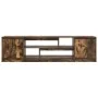 Smoked oak TV stand 188.5x41x50 cm Engineered wood by , TV Furniture - Ref: Foro24-3328421, Price: 136,39 €, Discount: %