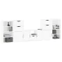 TV-Möbel 5 Stück mit Aufbewahrung "ODDA" weiß Kiefernholz von , TV-Möbel - Ref: Foro24-3365377, Preis: 280,31 €, Rabatt: %