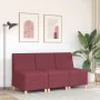 Fabric armchair in burgundy red color, 55 cm. by , Sofas - Ref: Foro24-4108471, Price: 120,38 €, Discount: %