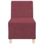 Fabric armchair in burgundy red color, 55 cm. by , Sofas - Ref: Foro24-4108471, Price: 120,38 €, Discount: %