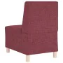 Fabric armchair in burgundy red color, 55 cm. by , Sofas - Ref: Foro24-4108471, Price: 120,38 €, Discount: %