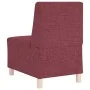 Stoffsessel in Weinrot, 55 cm. von , Sofas - Ref: Foro24-4108471, Preis: 120,38 €, Rabatt: %