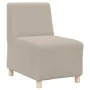 Light gray sofa armchair, 55 cm, curly wool imitation fabric. by , Sofas - Ref: Foro24-4108503, Price: 125,19 €, Discount: %