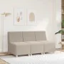 Light gray sofa armchair, 55 cm, curly wool imitation fabric. by , Sofas - Ref: Foro24-4108503, Price: 125,19 €, Discount: %