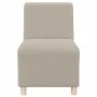 Hellgrauer Sofastuhl, 55 cm, aus gewelltem Wollimitatstoff. von , Sofas - Ref: Foro24-4108503, Preis: 125,17 €, Rabatt: %