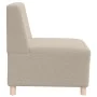 Light gray sofa armchair, 55 cm, curly wool imitation fabric. by , Sofas - Ref: Foro24-4108503, Price: 125,19 €, Discount: %