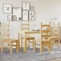 Panama 5-piece dining set made of solid pine wood by , Furniture sets for kitchens and dining rooms - Ref: Foro24-3345197, Pr...