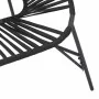 Gartensessel in Form eines schwarzen synthetischen Rattan-Eierstuhls. von , Gartenstühle - Ref: Foro24-4009287, Preis: 81,86 ...