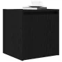 Black wall-mounted bedside table 38x34x40 cm by , Nightstands - Ref: Foro24-861231, Price: 39,31 €, Discount: %