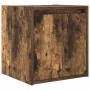 Wandnachttische 2 Stück geräucherter Eichenholz 38x34x40 cm von , Nachttische - Ref: Foro24-861238, Preis: 63,51 €, Rabatt: %