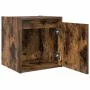 Wandnachttische 2 Stück geräucherter Eichenholz 38x34x40 cm von , Nachttische - Ref: Foro24-861238, Preis: 63,51 €, Rabatt: %