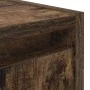 Wandnachttische 2 Stück geräucherter Eichenholz 38x34x40 cm von , Nachttische - Ref: Foro24-861238, Preis: 63,51 €, Rabatt: %