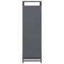 Anthracite firewood rack 60x28x90 cm Cold rolled steel by , Firewood bags and holders - Ref: Foro24-864213, Price: 61,04 €, D...