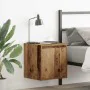 Wall-mounted bedside tables 2 units old wood 38x34x40 cm by , Nightstands - Ref: Foro24-861244, Price: 63,51 €, Discount: %