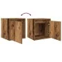 Wand-Nachttische 2 Stück altes Holz 38x34x40 cm von , Nachttische - Ref: Foro24-861244, Preis: 63,51 €, Rabatt: %