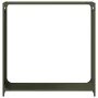 Olive green firewood rack 90x28x90 cm Cold rolled steel by , Firewood bags and holders - Ref: Foro24-864218, Price: 64,19 €, ...