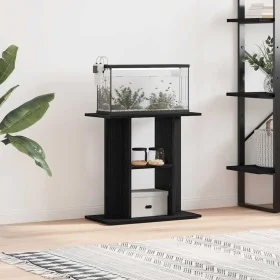 Soporte para acuario de madera de roble negro 60x30x60 cm von , Aquarium unterstützt - Ref: Foro24-862148, Preis: 39,26 €, Ra...