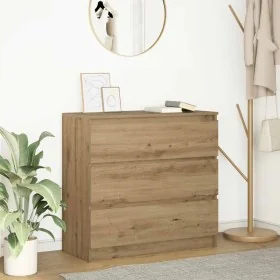 Aparador Artisan Roble 80x35x76 cm Madera de ingeniería by , Sideboards - Ref: Foro24-861741, Price: 109,13 €, Discount: %